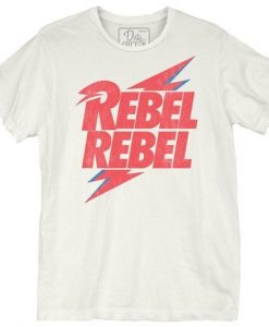 David Bowie Rebel Bolt Vintage T-shirt ZNF08
