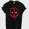 Deadpool Splat Icon Mens T-Shirt ZNF08