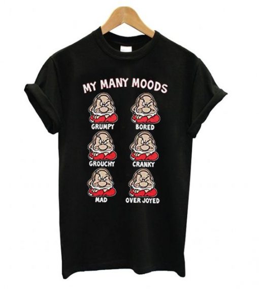 Disney Men’s Many Moods Grumpy T shirt ZNF08