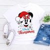 Disney christmas Mickey Tshirt ZNF08