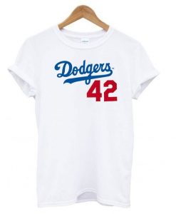 Dodgers 42 T shirt ZNF08