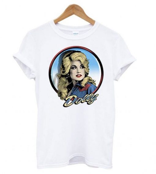 Dolly Parton – Silver Loop T shirt ZNF08