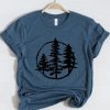 Evergreen Trees Graphic T-Shirt ZNF08