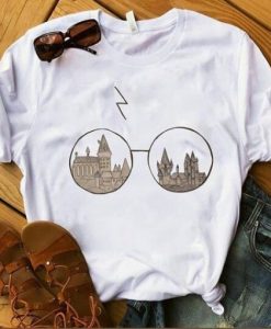 Eye Glasses Harry Potter T-shirt ZNF08