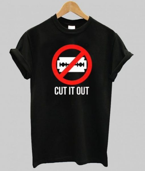 cut it out t shirt ZNF08