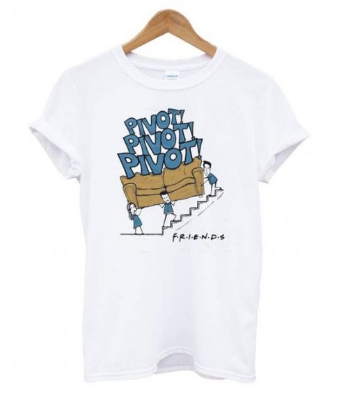 Friends Tv Show Pivot T shirt ZNF08