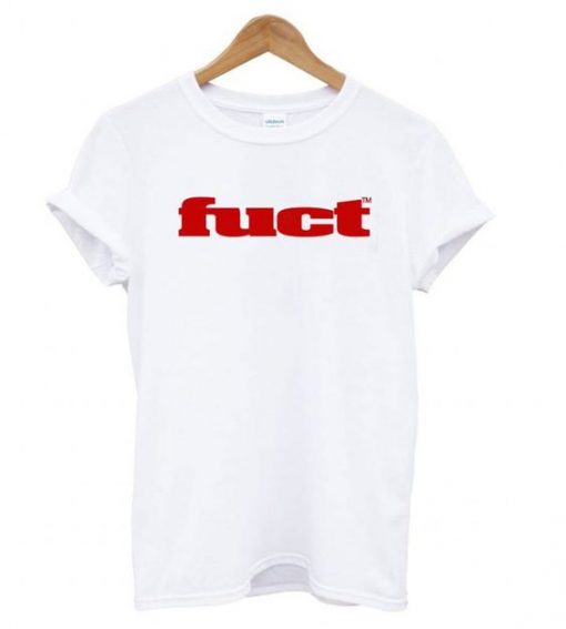 Fuct Red Logo T shirt ZNF08
