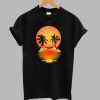 Funny Sunset Smiles And Palm T Shirt ZNF08