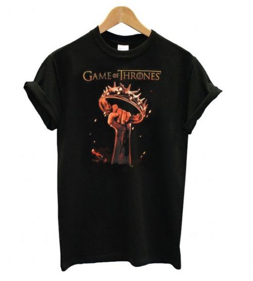 Game of Thrones Raised Crown T shirt ZNF08