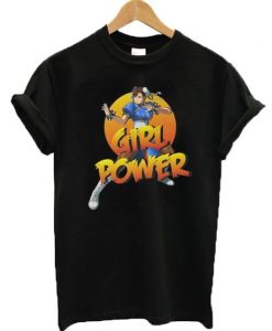 Girl Power Chun Li T-shirt ZNF08
