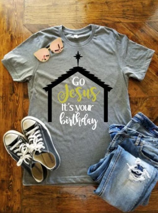Go Jesus T- shirt ZNF08