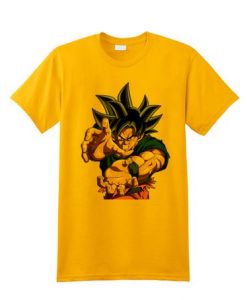 Goku Kamehameha Yellow T Shirt ZNF08