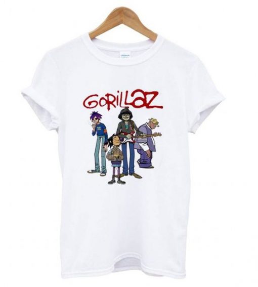 Gorillaz Band T shirt ZNF08