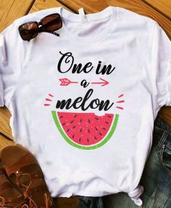 Graphic Watermelon Cute Sweet Fruit Short Sleeve Printed Top Tshirt ZNF08 - Copy