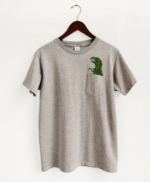 Grey Trex With Pocket T-Shirt ZNF08