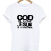 god is love jesus is wonderful t-shirt ZNF08