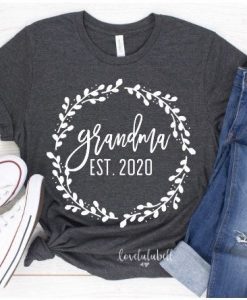 grandma est 2020 shirt ZNF08