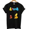 LArva Cartoon Black T shirt