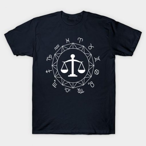 Libra Horoscope Classic T-Shirt