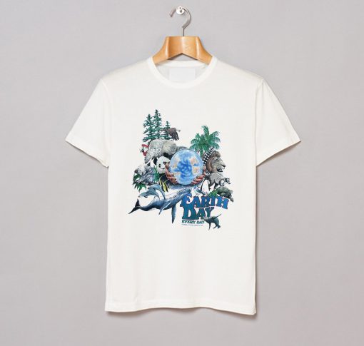 1990 Earth Day National Wildlife T Shirt KM