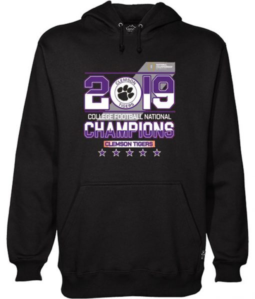 2019 college football National champions Clemson Tigers Hoodie