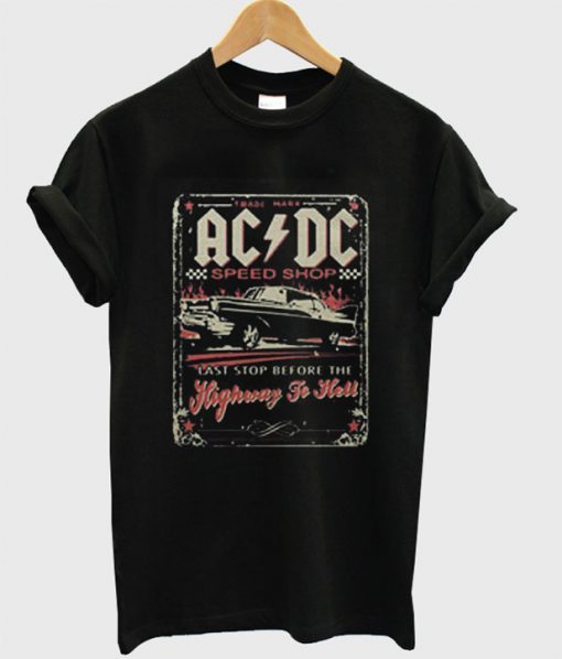 ACDC speed Shop T-shirt