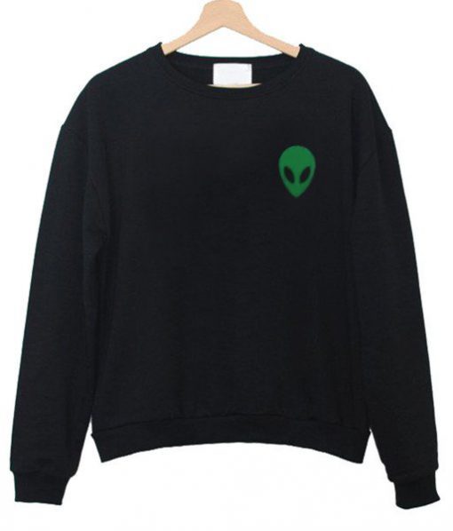 Alien Head Sweatshirt