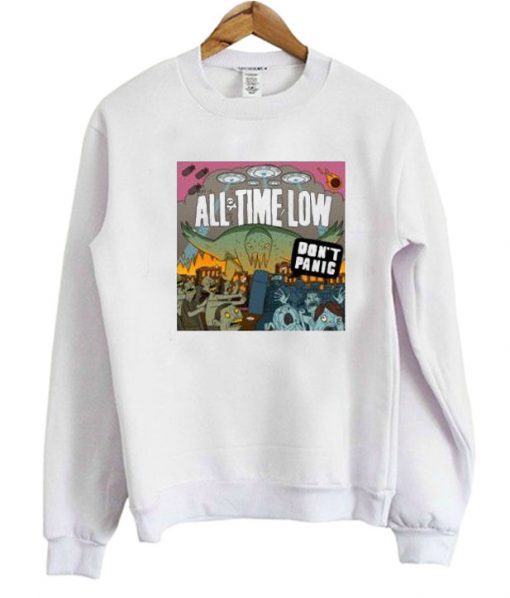 All Time Low Don’t Panic Sweatshirt