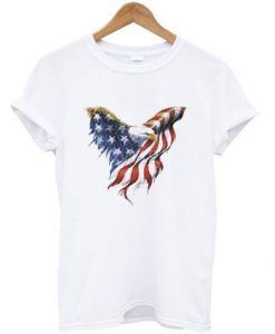 America Eagle Flag T shirt