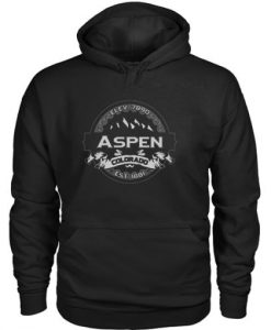 Aspen colorado est 1881 Hoodie