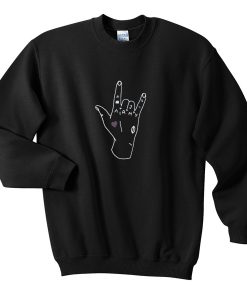 BTS jungkook hand tattoos sweatshirt