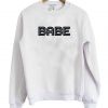 Babe Vintage Graphic Sweatshirt