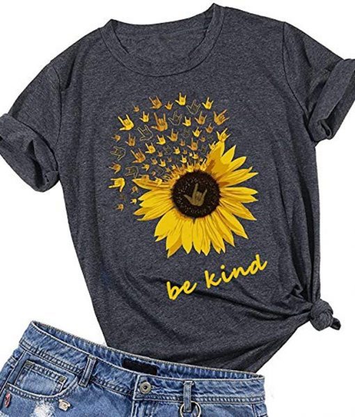 Be Kind Sunflower T-Shirt