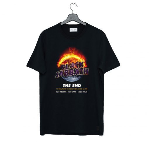 Black Sabbath The End Tour 2016 T-Shirt KM