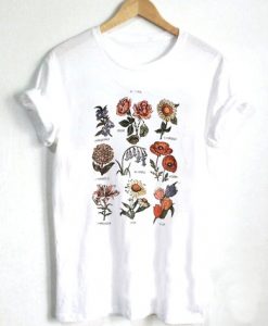 Bloom Flower Graphic T Shirt