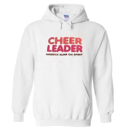 Cheer leader America runs on spirit Hoodie