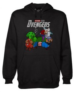 Dachshund Dvengers Marvel Avengers Endgame Hoodie