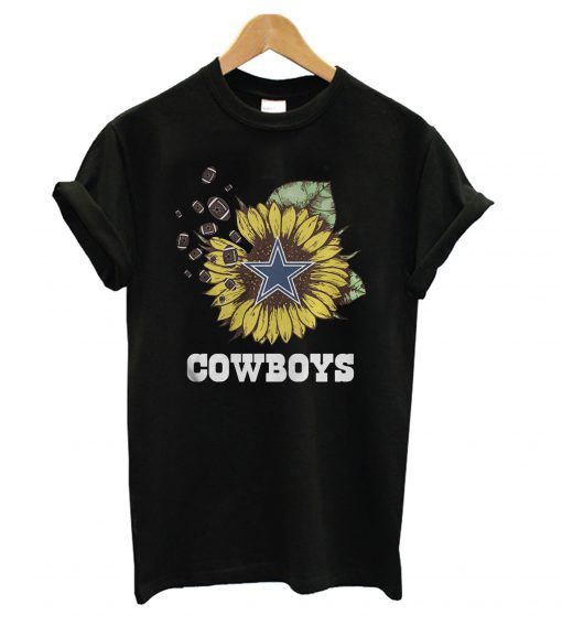 Dallas Cowboys Sunflower T shirt