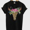 Deer Flower Style Shirts T shirt