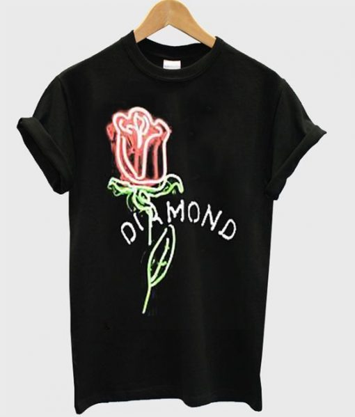 Diamond Rose T Shirt