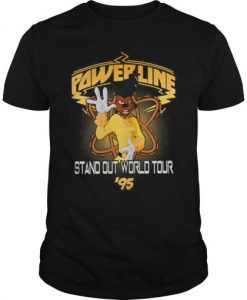 Disney A Goofy Movie Powerline World Tour T-Shirt KM