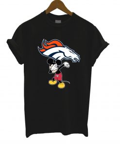 Diystees.com Dabbing Mickey Funny Love Denver Broncos America Football T Shirt