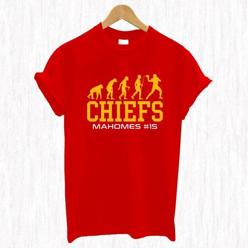 Evolution Patrick Mahomes Kansas City T Shirt