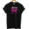 Faith Hope Love Breast Cancer Awareness Black T shirt