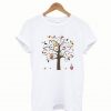 Femini Arvore Corujas T shirt