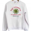 Fight Coronavirus Social Distance 3 Feet Sweatshirt