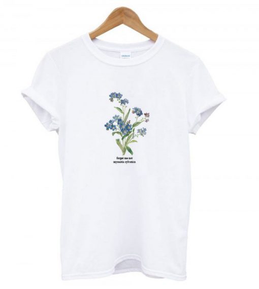 Forget Me Not Flower T-shirt