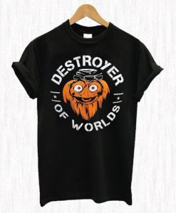 Gritty Destroyer Of Worlds Charcoal T Shirt