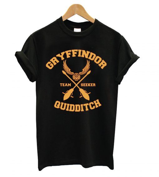 Gryffindor quidditch team seeker T shirt