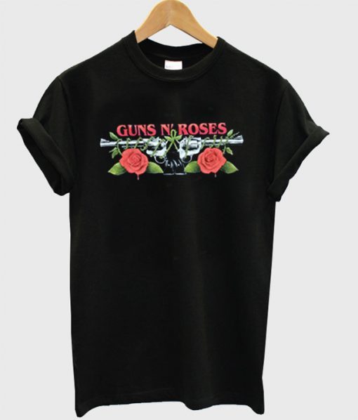 Gun n Roses Flower T-shirt